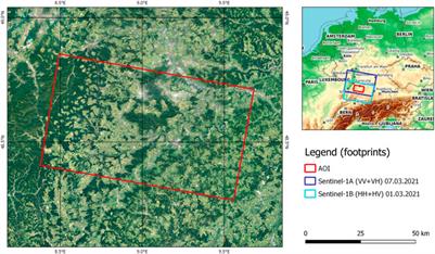 Polarimetric information content of Sentinel-1 for land cover mapping: An experimental case study using quad-pol data synthesized from complementary repeat-pass acquisitions